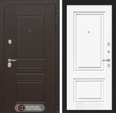 Металлическая входная дверь в квартиру Мегаполис 26 - Эмаль RAL 9003
