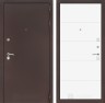 Металлическая дверь в квартиру Лабиринт CLASSIC антик медный 13 - Белый софт