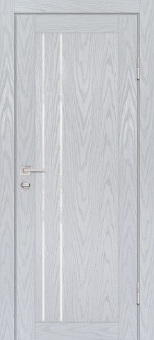 Дверь Profilo Porte PSM-10 Дуб скай серый, лакобель белоснежный