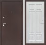 Металлическая дверь в квартиру Лабиринт CLASSIC антик медный 08 - Кристалл вуд