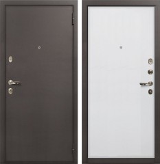 Металлическая дверь в квартиру Лекс 1А Белый ясень (панель №62)