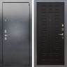 Металлическая дверь Лекс 3 Барк (Серый букле / Венге) панель №21