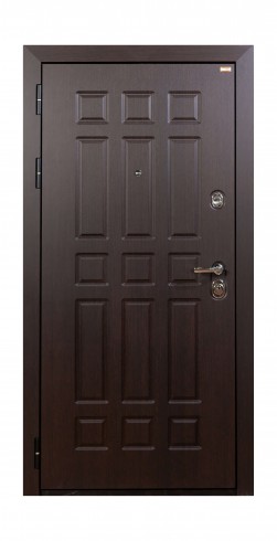 Металлическая дверь в квартиру Лекс 8 Сенатор Ясень белый (№62)