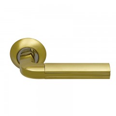 Дверная ручка Archie Sillur 96 золото матовое/золото
