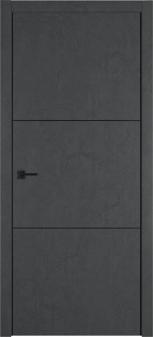 Дверь межкомнатная URBAN 2 | JET LOFT | SILVER MOULD | SE