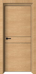 Межкомнатная Дверь Верда Лофт-2 Ольха арт, алюминиевый молдинг, AL кромка с 4 сторон