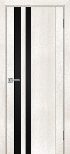 Межкомнатная Дверь Profilo Porte PSN-12 Бьянко антико лакобель чёрный