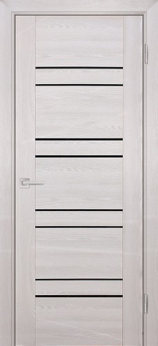 Межкомнатная Дверь Profilo Porte PSK-1 Ривьера крем лакобель чёрный