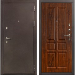 Металлическая дверь Лекс 5А Цезарь Винорит дуб тёмный (панель №91)