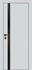 Дверь Profilo Porte PX-8 Агат, кромка с 4-х сторон LACOBEL черный
