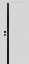 Дверь Profilo Porte PX-8 Агат, кромка с 4-х сторон LACOBEL черный