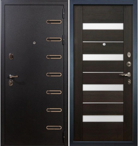 Металлическая дверь Лекс Сицилио Венге (панель №51)