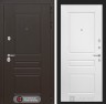Металлическая входная дверь Мегаполис 03 - Белый софт