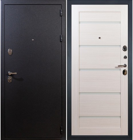 Металлическая дверь в квартиру Лекс Рим Клеопатра Беленый дуб (панель №58)