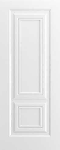 Межкомнатная дверь Титул 2 В1, ДГ, Белый