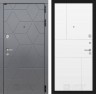 Металлическая дверь в квартиру Лабиринт COSMO 21 - Белый софт
