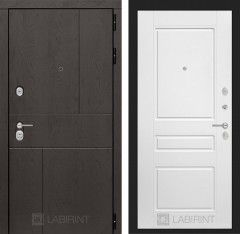 Металлическая входная дверь URBAN 03 - Белый софт