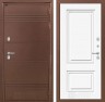 Металлическая дверь в дом Лабиринт Термо Лайт 26 - Эмаль RAL 9003