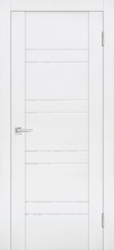 Дверь Profilo Porte PST-1 Белый бархат, зеркало тонированное