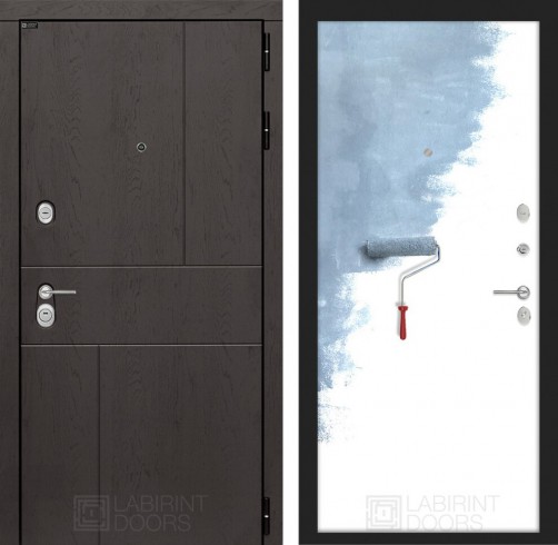 Металлическая входная дверь URBAN 28 - Грунт под покраску
