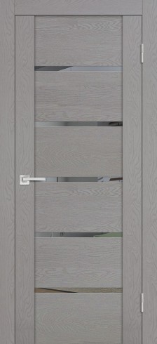 Дверь Profilo Porte PST-7 Серый ясень, лакобель серый