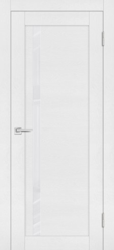 Дверь Profilo Porte PST-8 Белый ясень, лакобель белоснежный
