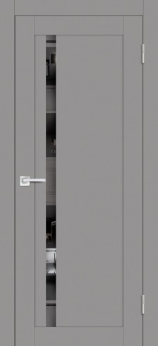 Дверь Profilo Porte PST-8 Серый бархат, зеркало тонированное