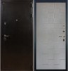 Металлическая дверь Лекс Колизей / Квадро Графит софт (панель №72)