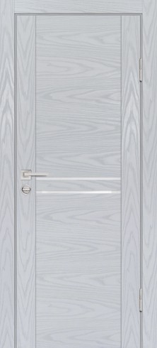 Дверь Profilo Porte PSM-4 Дуб скай серый, лакобель белоснежный