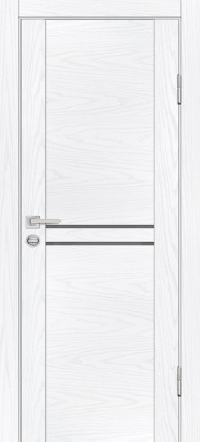 Дверь Profilo Porte PSM-4 Дуб скай белый, лакобель серый