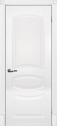 Межкомнатная дверь Текона Смальта-Deco 02 Белый ral 9003
