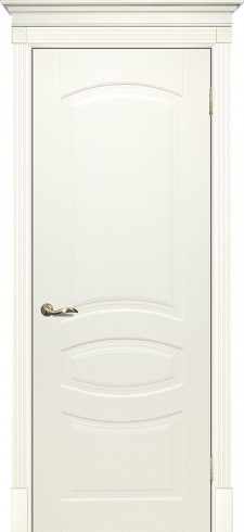 Межкомнатная дверь Текона Смальта-Deco 02 Слоновая кость ral 1013