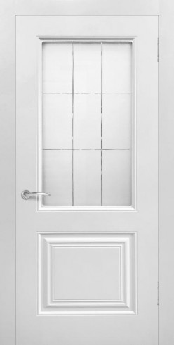 Дверь Верда Роял 2 эмаль Белый ДО