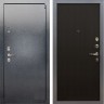 Металлическая дверь Лекс 3 Барк (Серый букле / Венге) панель №2