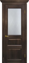 Дверь межкомнатная Тоскана-2 Фреско, сатинат контурный полимер