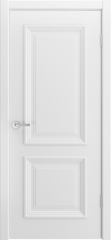 Межкомнатная дверь Скалино 2, ДГ, Белый
