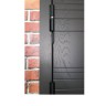 Металлическая дверь в квартиру Лекс Легион Голден патина (панель №27)