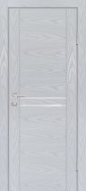 Дверь Profilo Porte PSM-4 Дуб скай серый, лакобель лунный