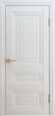 Межкомнатная дверь BPDOORS ВЕНА Багет 1, Ясень белый, с фрезеровкой