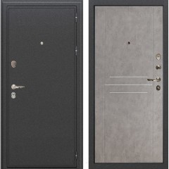 Металлическая дверь Лекс Колизей Бетон серый (панель №81)