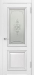 Дверь межкомнатная Люксор Лу-172, белый эмалит