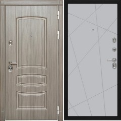Входная дверь Cударь Diva ДИВА-МД-42 Сандал серый/Д-11 Силк маус