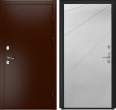 Входные двери L-Термо/ФЛ-291 Белый софт