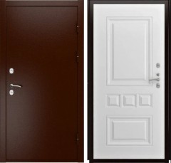 Входные двери L-Термо/ФЛ-608 винорит white