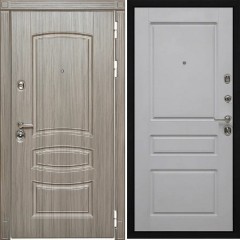 Входная дверь Cударь Diva ДИВА-МД-42 Сандал серый/Д-13 Силк маус