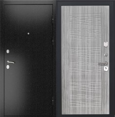 Металлические входные двери в квартиру L-3b Серебряный Антик/ФЛ-259 Дуб с Пилением