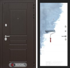 Металлическая входная дверь в квартиру Мегаполис 28 - Грунт под покраску