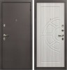 Металлическая дверь Лекс 1А Сандал белый (панель №44)