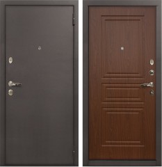 Металлическая дверь в квартиру Лекс 1А Береза мореная (панель №19)