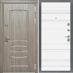 Входная дверь Cударь Diva ДИВА-МД-42 Сандал серый/Д-5 Белый софт